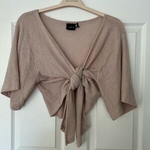 Beige Knit Sweater
